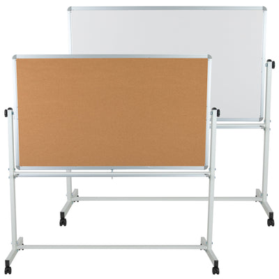 Reversible Mobile Cork/Marker Boards