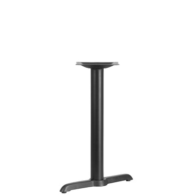 5'' x 22'' Restaurant Table T-Base with 3'' Dia. Table Height Column - View 1