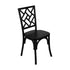 Brooklyn Commercial Grade Solid Wood Stackable Dining Chair with Intricate Back Detail