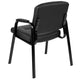 Flash Fundamentals Black LeatherSoft Executive Reception Chair - Guest Chair