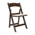 HERCULES Commercial Indoor/Outdoor Lightweight Wood Look Resin Folding Event Chair