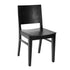 Naples Commercial Grade Solid Wood Dining Chair with Curved Backrest